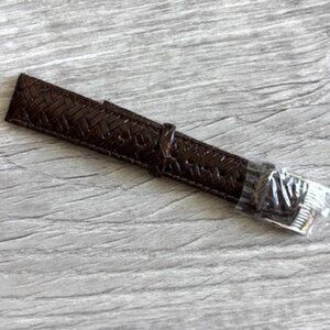 Tommy Bahama Brown Leather Watch Strap